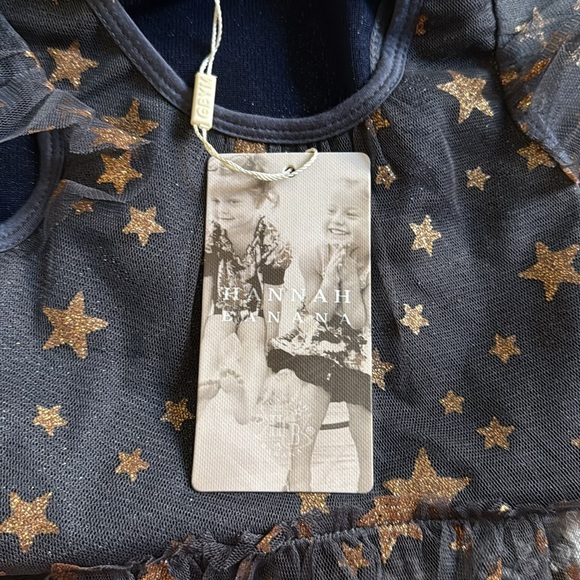Hannah Banana Glitter Star Dress- NWT- 2T - Picture 6 of 6